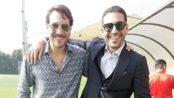 Miguel Ángel Silvestre y Alberto Ammann