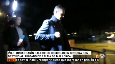 Urdangarin sale de su casa en Ginebra a las cinco de la mañana para conocer si ingresa inmediatamente en prisión