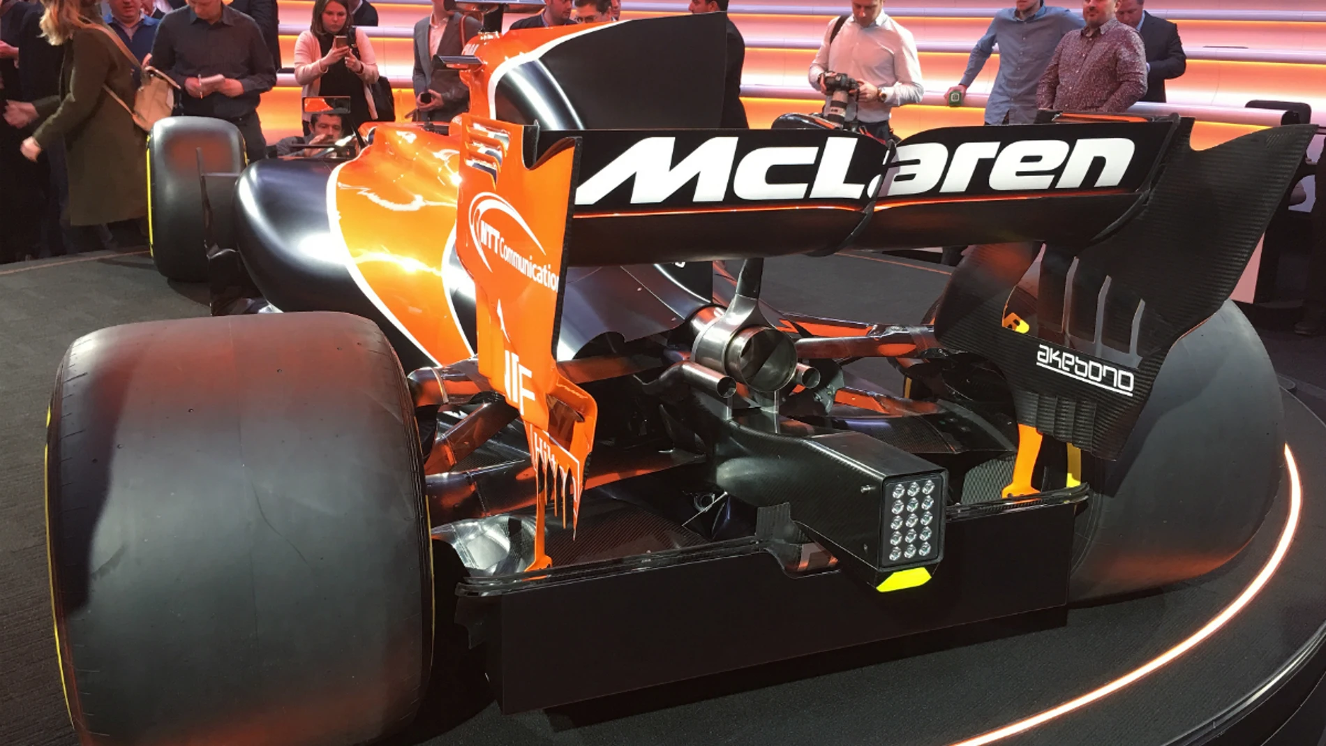 El difusor del McLaren-Honda MCL32, tapado