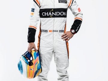 Alonso, de blanco McLaren-Honda