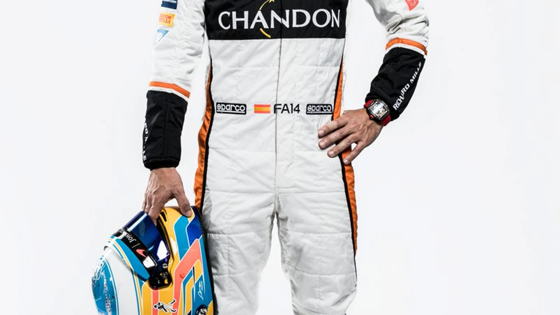 Alonso, de blanco McLaren-Honda
