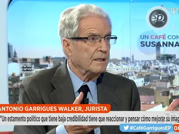 Antonio Garrigues Walker, en Espejo Público Antonio Garrigues Walker, en Espejo Público