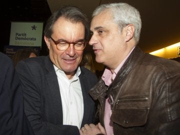 Artur Mas, en un acto del Partido Demócrata Catalán