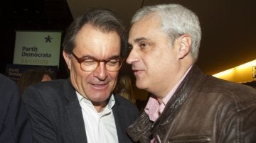 Artur Mas, en un acto del Partido Demócrata Catalán