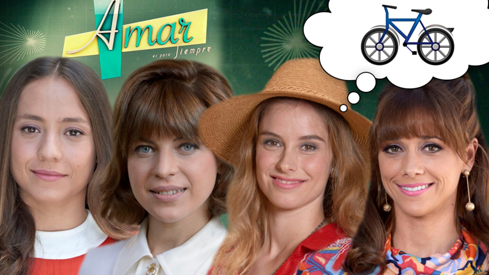 Las 'Amarladies' enloquecen con 'La Bicicleta'