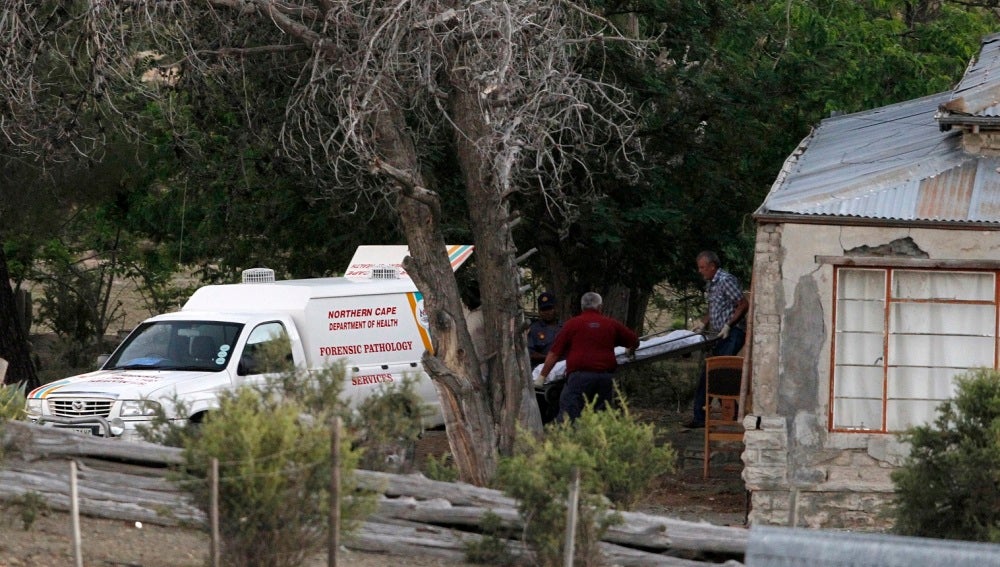Una vivienda de Sudáfrica asaltada por ladrones