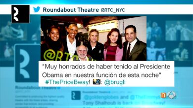 Barack Obama, vitoreado en su reaparición en Nueva York