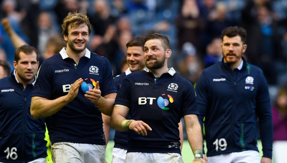 Escocia celebra una victoria