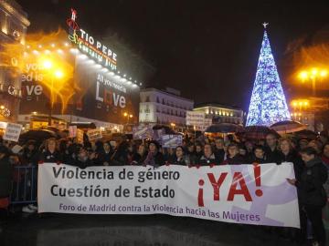 Huelga de hambre contra violencia de género