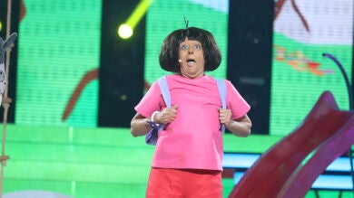 Yolanda Ramos se corona reina indiscutible de las redes sociales tras su imitación de Dora la Exploradora en 'Tu cara me suena'
