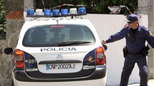 Coche de la Polic&iacute;a Nacional