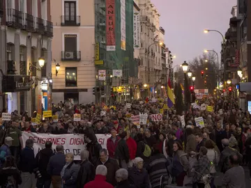 Marcha de la Dignidad en Madrid Marcha de la Dignidad en Madrid