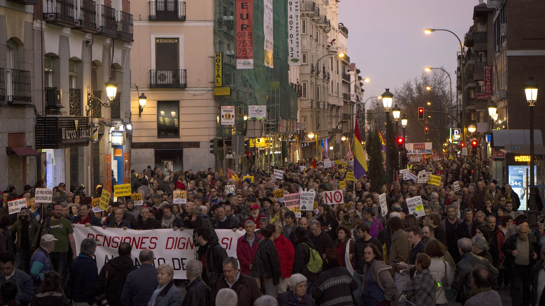Marcha de la Dignidad en Madrid Marcha de la Dignidad en Madrid