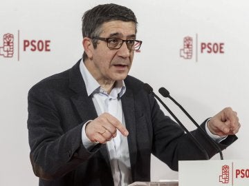 El diputado socialista Patxi López 