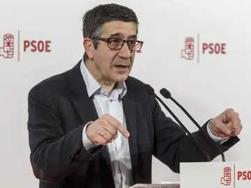 El diputado socialista Patxi López El diputado socialista Patxi López