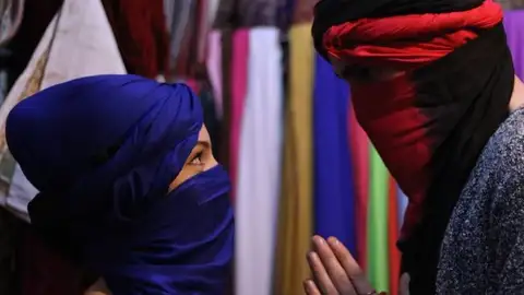 Lucía Martín Abello y Fernando Guallar en Marrakech Lucía Martín Abello y Fernando Guallar en Marrakech