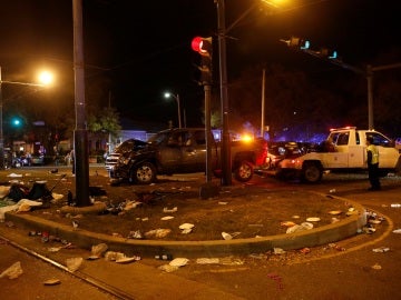 Accidente en Nueva Orleans