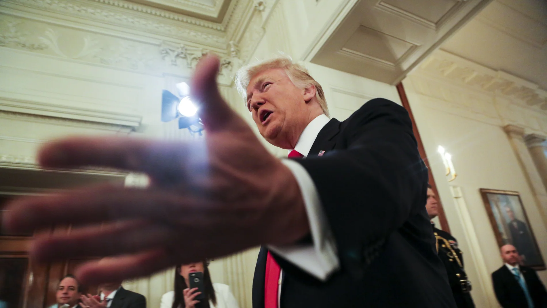 El presidente estadounidense, Donald Trump El presidente estadounidense, Donald Trump