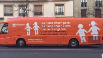 Autobús transfóbico de 'Hazte Oír'