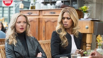 Katherine Heigl y Laverne Cox en 'Doubt'