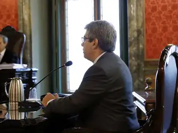 Francesc Homs, durante el juicio por el 9N Francesc Homs, durante el juicio por el 9N
