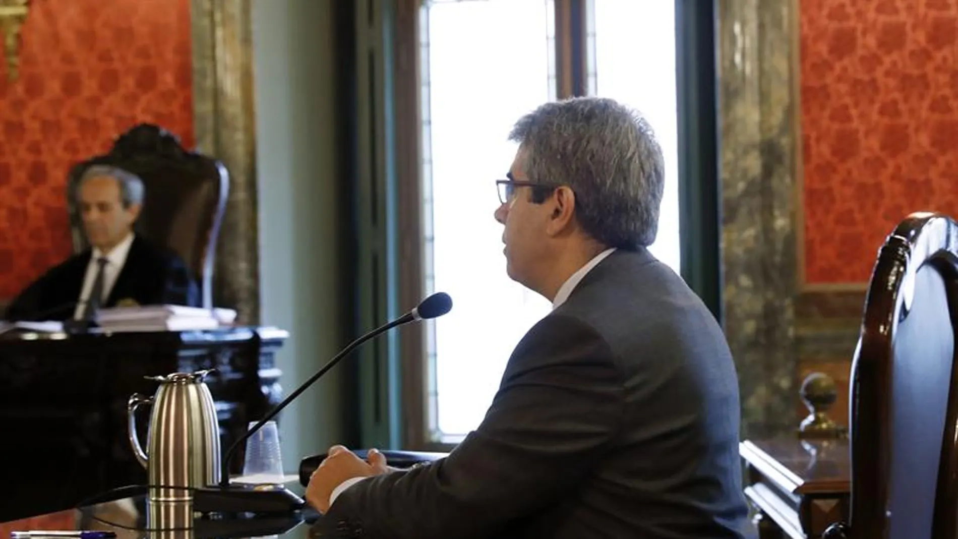 Francesc Homs, durante el juicio por el 9N Francesc Homs, durante el juicio por el 9N