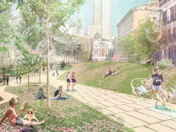 Imagen del nuevo proyecto para actualizar Gran Vía Imagen del nuevo proyecto para actualizar Gran Vía