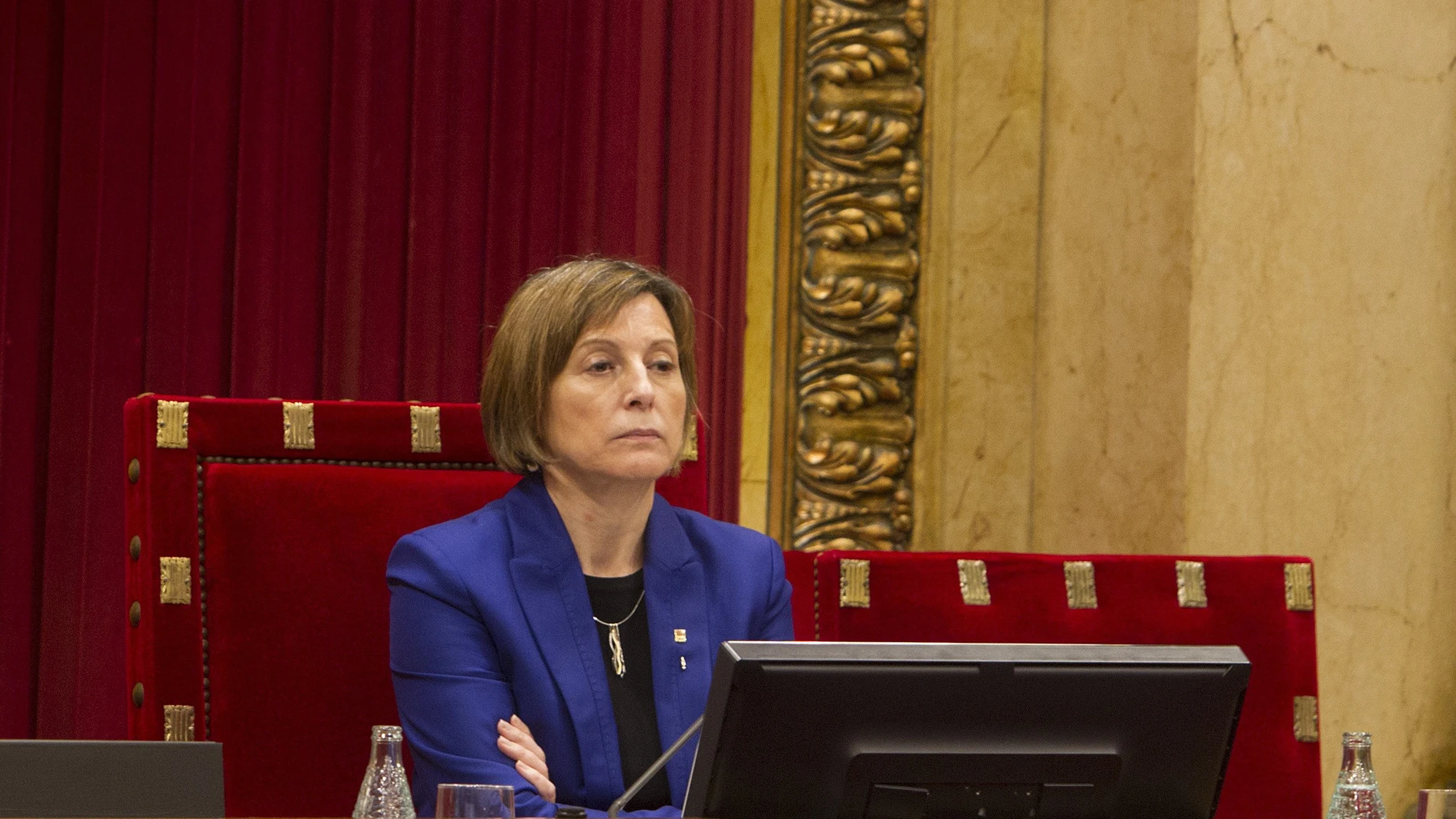 La presidenta del Parlament, Carme Forcadell La presidenta del Parlament, Carme Forcadell