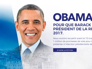Piden la candidatura de Obama a las elecciones francesas