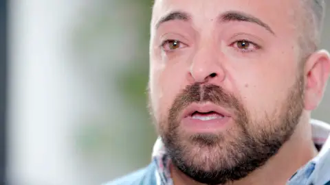 Jesuli se emociona con el ejercicio de conexión que les propone Marian Frías Jesuli se emociona con el ejercicio de conexión que les propone Marian Frías