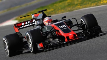 Kevin Magnussen, en Montmel&oacute;