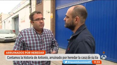 Los herederos andaluces arruinados por cobrar una herencia: 
