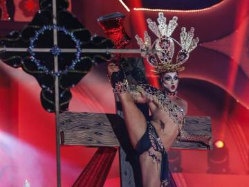 Drag Sethlas, en la Gala Drag Queen 2017
