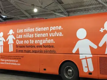 El autobús transfóbico de Hazte Oír El autobús transfóbico de Hazte Oír
