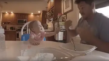 Kevin Nadrowski y su hija Kevin Nadrowski y su hija