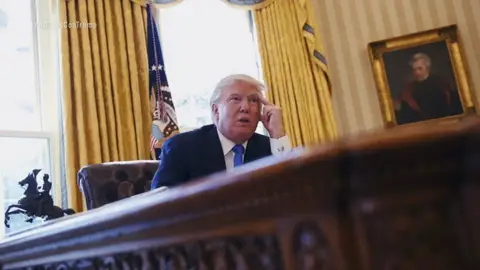 El presidente de Estados Unidos, Donald Trump El presidente de Estados Unidos, Donald Trump