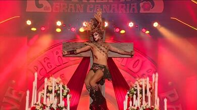Consiguen reunir más de 20.000 apoyos contra el número del Drag Queen de Las Palmas, que ganó con un traje de Vírgen