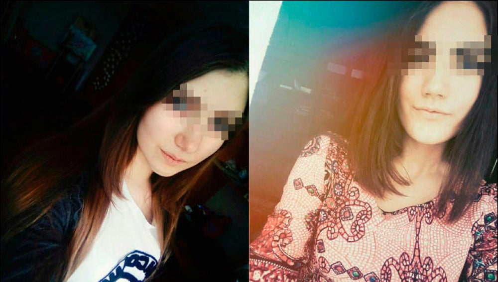 Yulia Konstantinova, de 15 años, y Veronika Volkova, de 16 años, antes de suicidarse