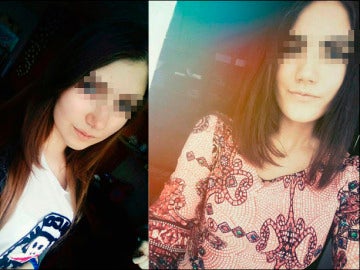 Yulia Konstantinova, de 15 años, y Veronika Volkova, de 16 años, antes de suicidarse