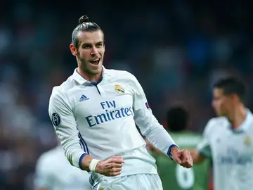 Gareth Bale, en un partido con el Real Madrid Gareth Bale, en un partido con el Real Madrid