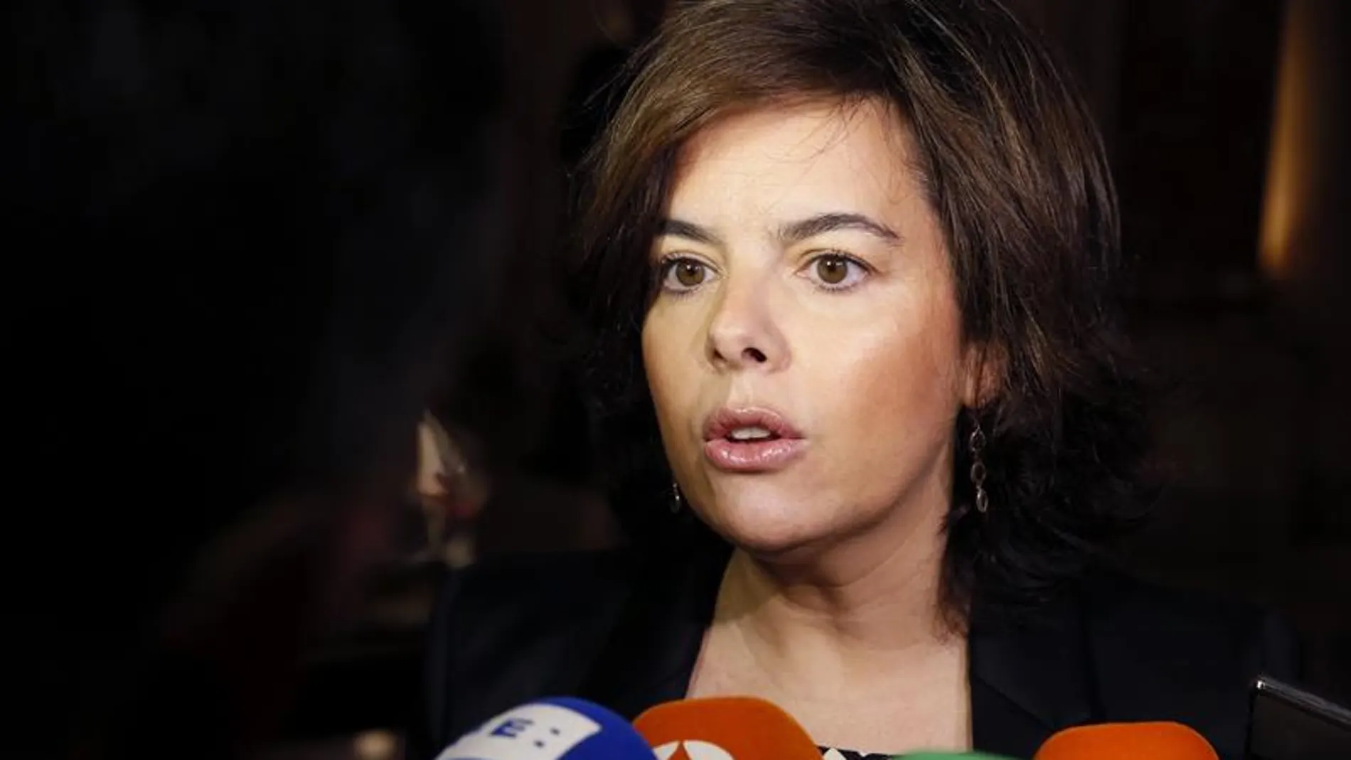 La vicepresidenta del Gobierno, Soraya Sáenz de Santamaría La vicepresidenta del Gobierno, Soraya Sáenz de Santamaría