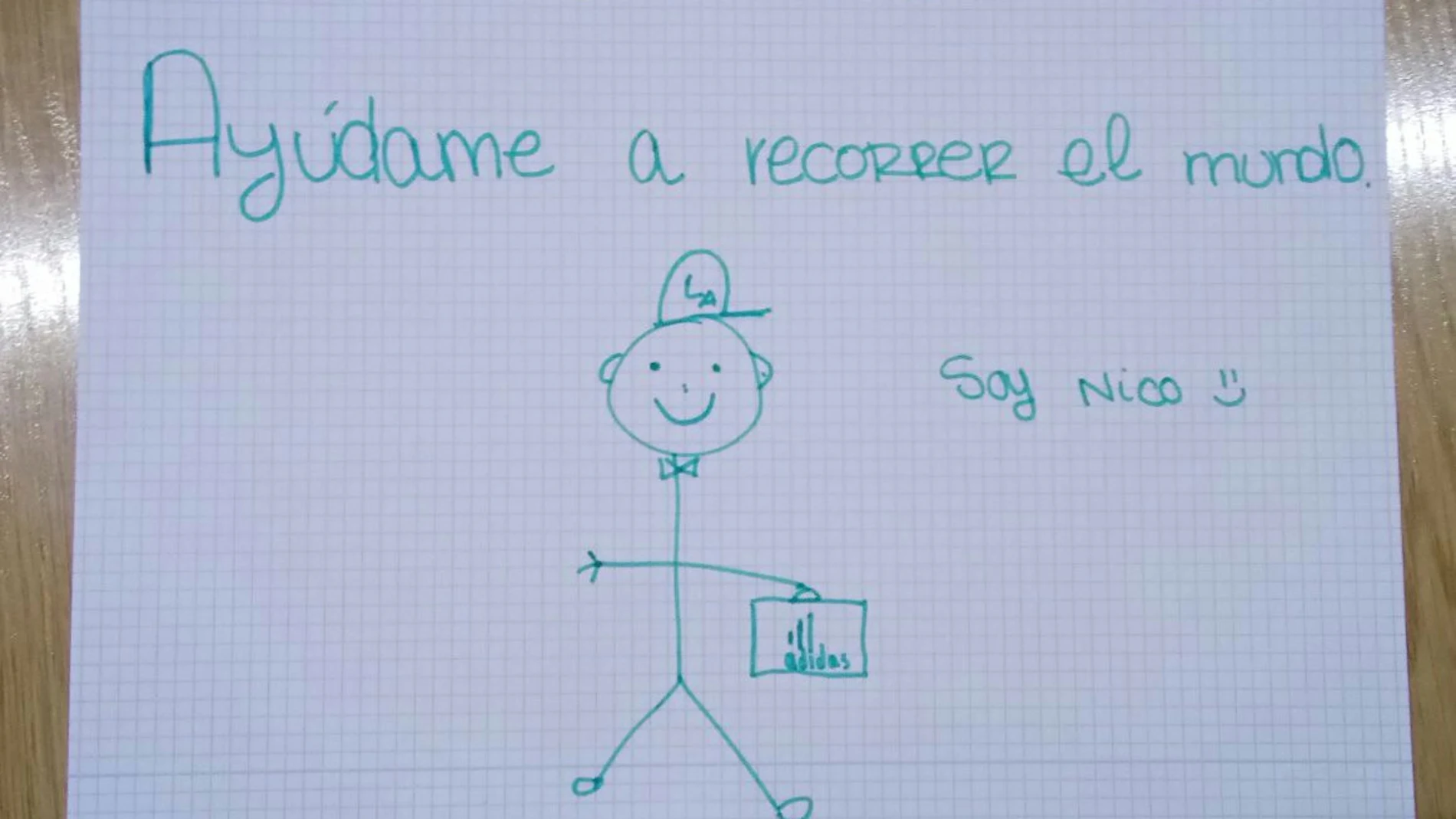 Monigote viral de 'Nico' Monigote viral de 'Nico'