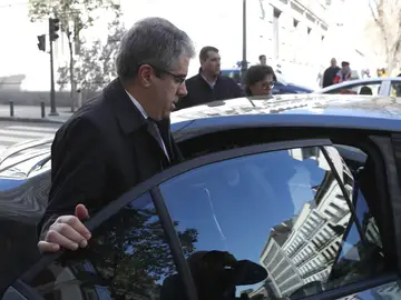 Francesc Homs, el exconseller de Presidencia de Cataluña a su salida del Tribunal Supremo Francesc Homs, el exconseller de Presidencia de Cataluña a su salida del Tribunal Supremo