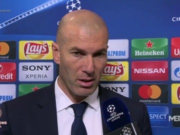 Frame 15.136305 de: Zidane: "Hemos ganado y ya está, no podemos jugar bien los 90 minutos"