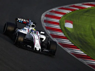Felipe Massa, en el trazado de Montmeló Felipe Massa, en el trazado de Montmeló