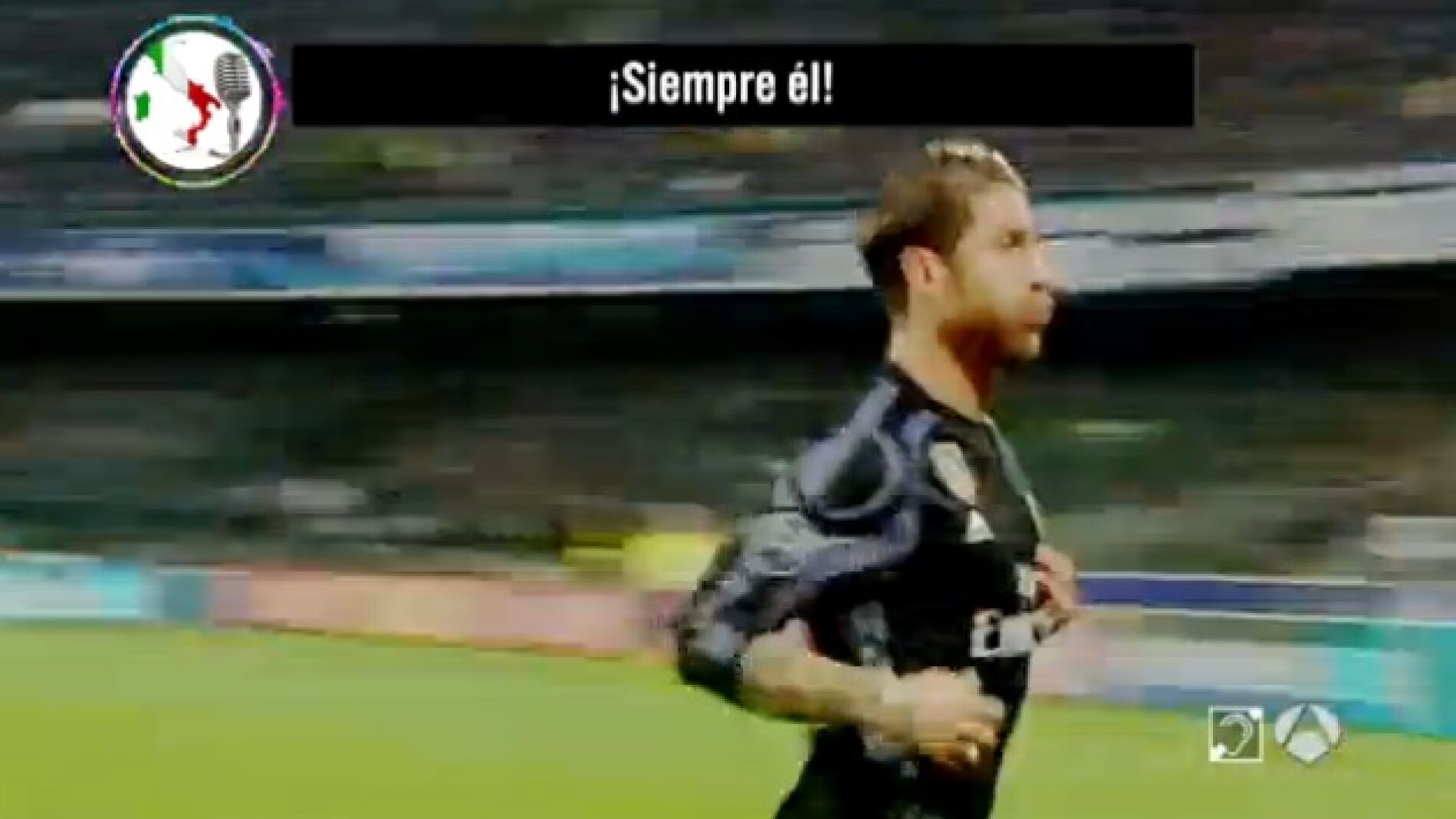 Sergio Ramos celebra su primer gol en San Paolo