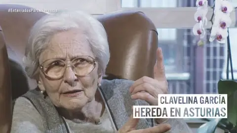Clavelina, la anciana asturiana que pide eliminar el impuesto de sucesiones Clavelina, la anciana asturiana que pide eliminar el impuesto de sucesiones