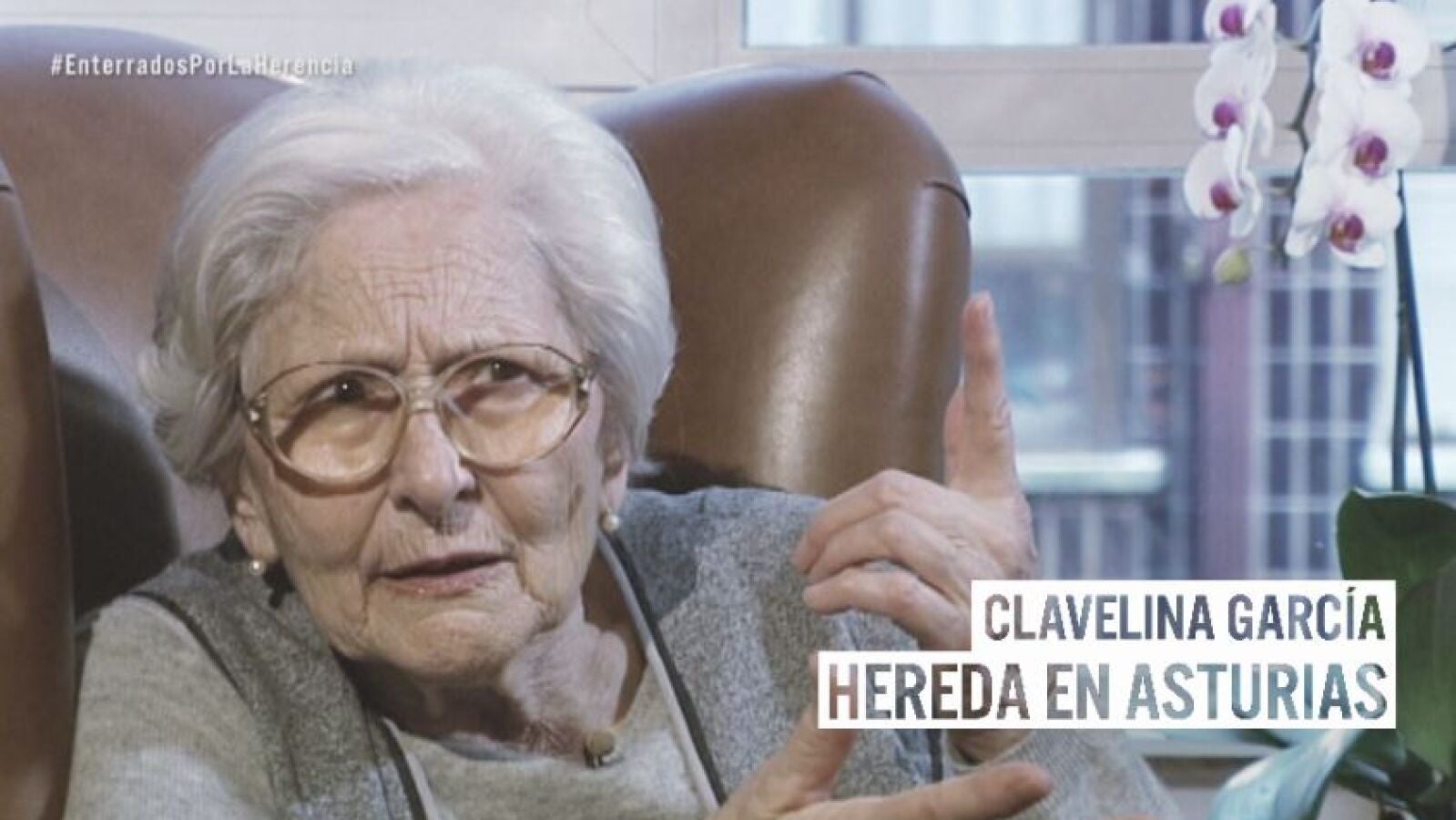 Clavelina, la anciana asturiana que reclama eliminar el impuesto de sucesiones: 