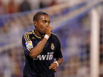 Robinho en un partido con el Real Madrid Robinho en un partido con el Real Madrid