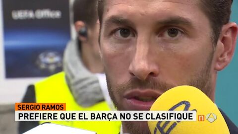 Frame 4.397869 de: Sergio Ramos: "Dormir&eacute; m&aacute;s tranquilo si eliminan al Barcelona"